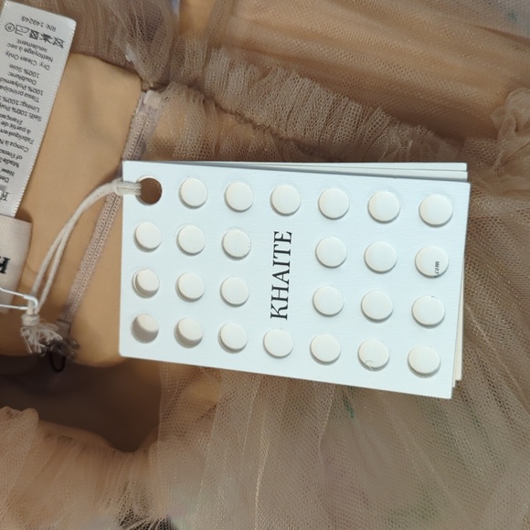 KHAITE Tie-Fastening Sheer Blouse size 4 - Picture 7 of 7